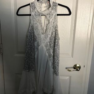 Free People White Lace Dress